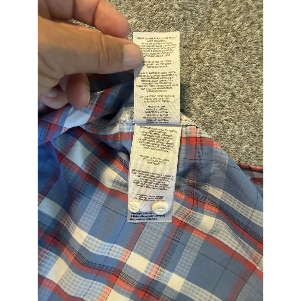 Columbia PFG Fishing Shirt Mens XXL Omni Shade Performance Vented Plaid - Picture 11 of 15